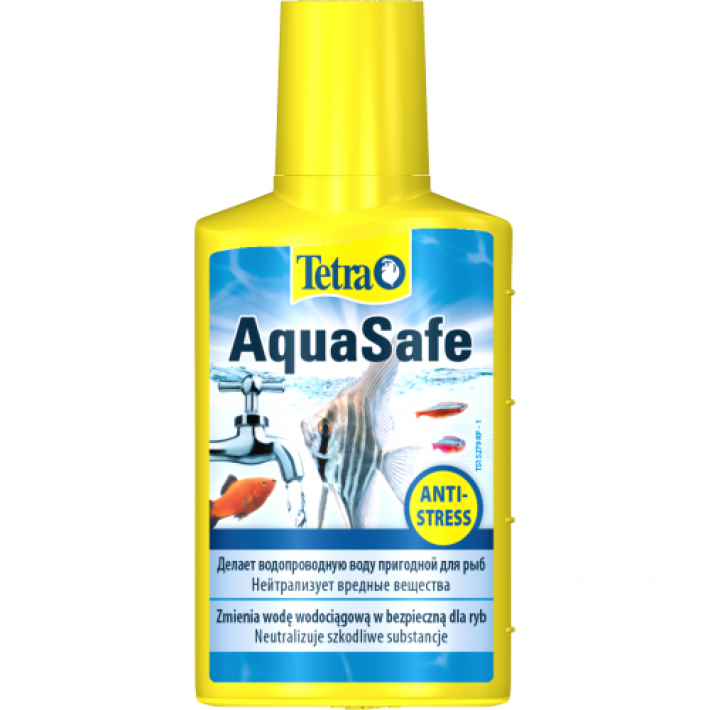 Засіб Tetra Aqua Safe для підготовки води в акваріумі, 50 мл на 100 л