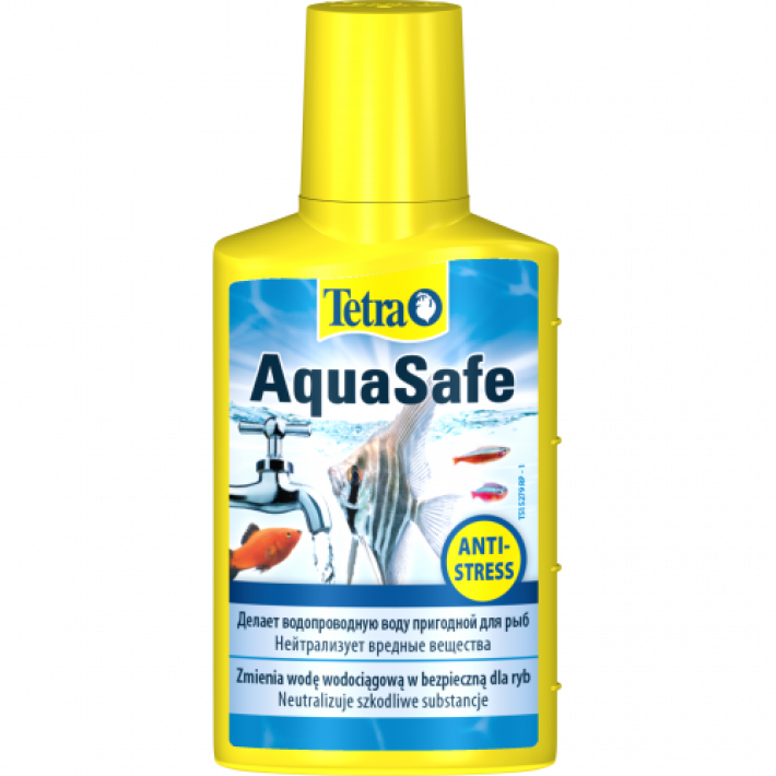Засіб Tetra Aqua Safe для підготовки води в акваріумі, 50 мл на 100 л