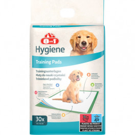 Пелюшки 8in1 Training Pads для собак, 56x56 см, 30 шт