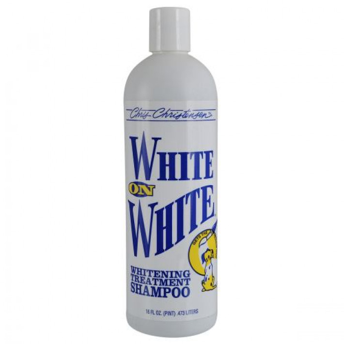 Шампунь Chris Christensen White on White для собак та котів, для білої шерсті, 473 мл