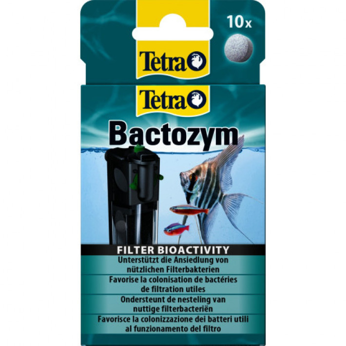 Засіб Tetra Bactozym для акваріума для стабілізації біологічної рівноваги, 10 таблеток, на 1000 л