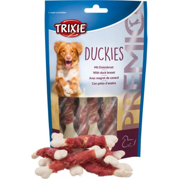 Ласощі Trixie Premio Duckies для собак кісточки з качкою 100 г