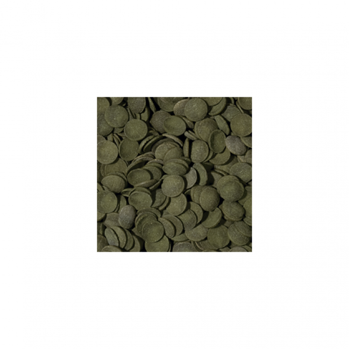 Сухий корм Tropical Green Algae Wafers для травоїдних донних риб, 5 л (пластівці)
