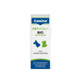 Вітаміни Canina PetVital Bio-Aktivator для собак та котів, комплекс з амінокислотами та залізом, 20 мл