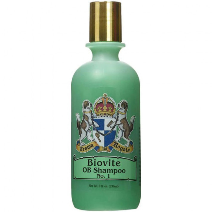 Шампунь Crown Royale Biovite №1 для тонкої та шовковистої шерсті RTU 237 мл