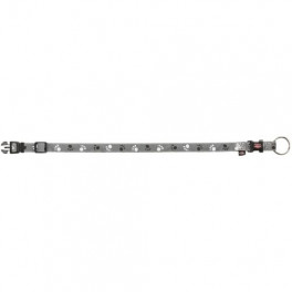 Нашийник Trixie Silver Reflect для собак, світловідбиваючий, M-L: 35-55 см/20 мм, сірий